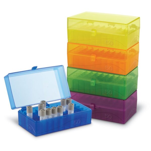 50 Well Microtube Storage Boxes