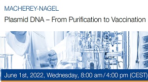Webinar: Plasmid DNA – From Purification to Vaccination